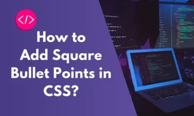 How to add square bullet points in CSS